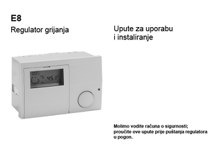 DRZONECCONTAA Zone controller configuration_E8.0634 HR 2.107-09 0314_Installation and operation manual_Croatian download